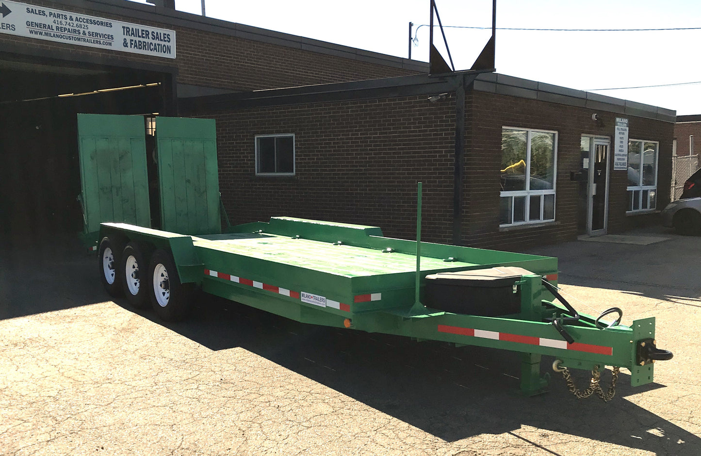 10 Ton Deck Between HD Single Wheel