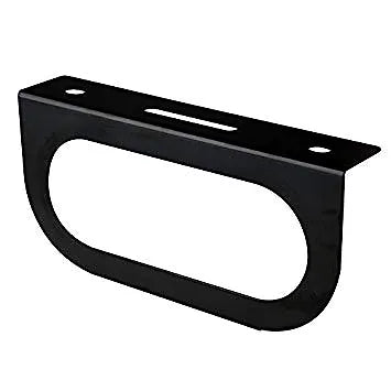 OVAL 6" BLACK STEEL MOUNTING BRACKET