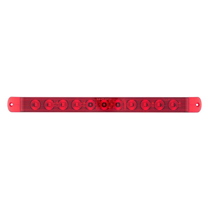 LED BAR TAIL LIGHT RED 11 DIODE STOP/TAIL/SIGNAL 17"X1-3/8"X1"