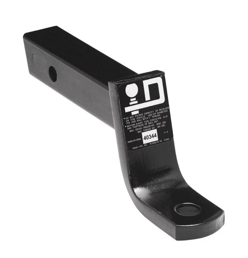 Ball Mount Receiver 2" x 2" 7.5K (4" Drop)