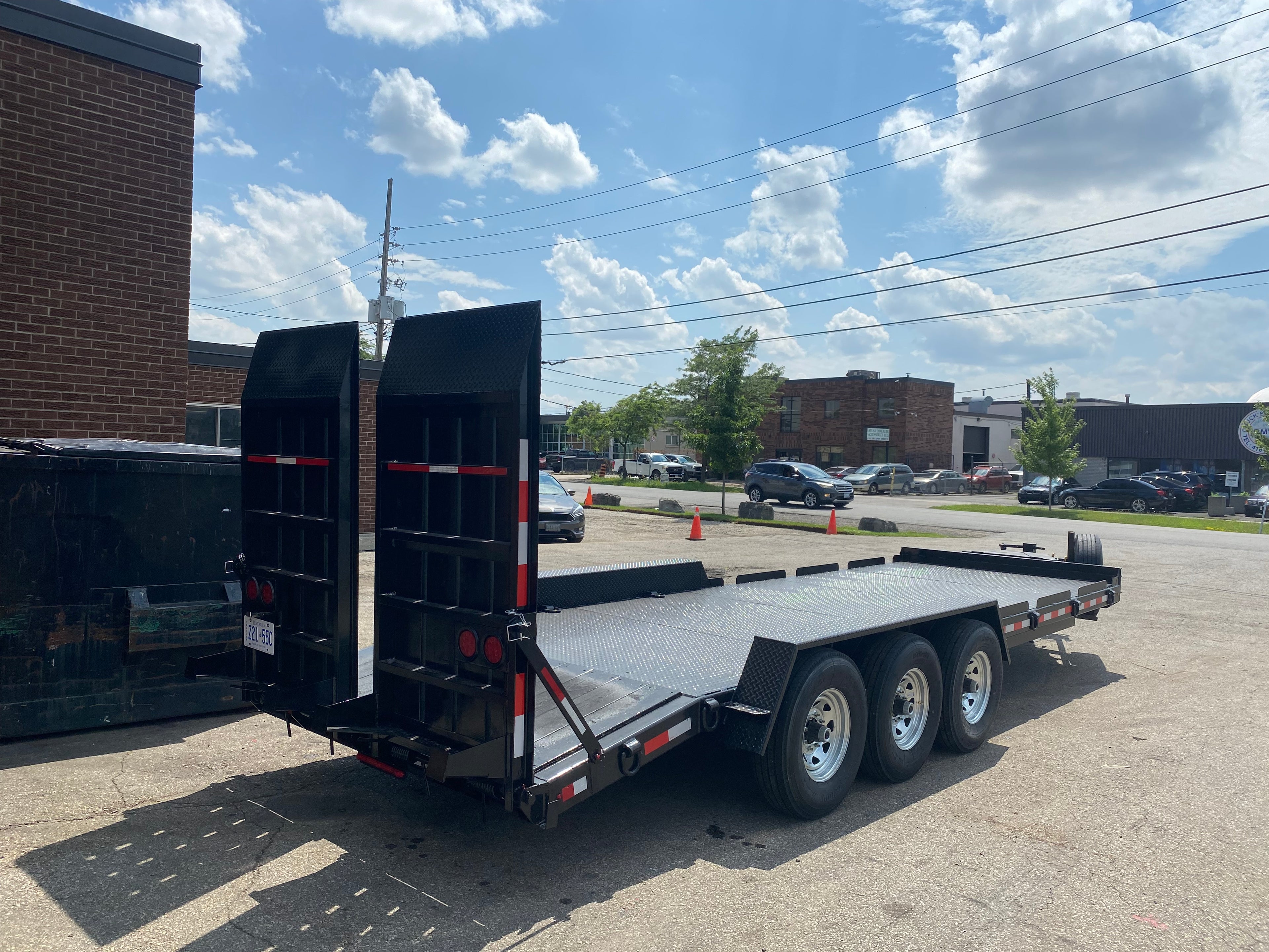 10 Ton Deck Between HD Single Wheel