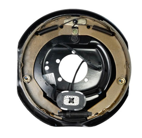7K ELECTRIC BRAKE ASSEMBLY LEFT 12"X2" (Aftermarket & Dexter)