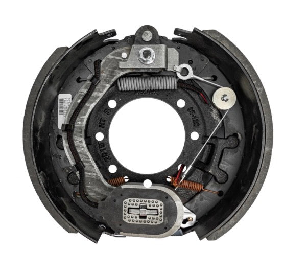 15K ELECTRIC BRAKE ASSEMBLY SELF ADJUSTING LEFT 12-1/4"X5" (Aftermarket & Dexter)