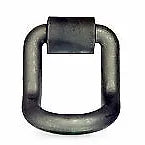 1" BENT D-RING WELD-ON (2PCS) CAPACITY: 15,586LBS BREAKING POINT: 46,760LBS