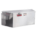 ALUMINUM TRAILER BOX 48.5" X 18.5" X 33.5" FLAT LID