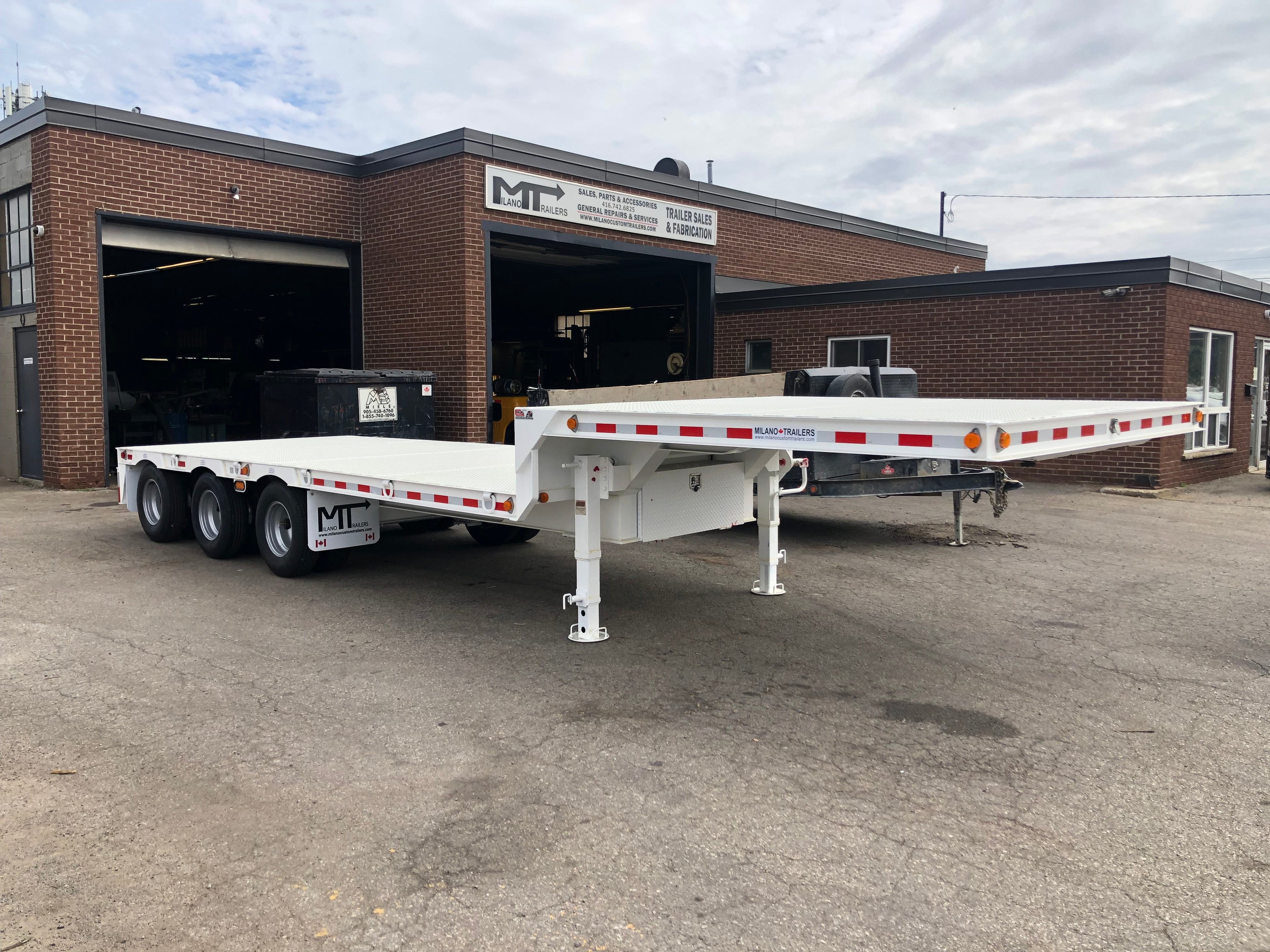 Step Deck Heavy Duty Trailer
