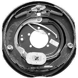 7K ELECTRIC BRAKE ASSEMBLY LEFT 12"X2" (Aftermarket & Dexter)