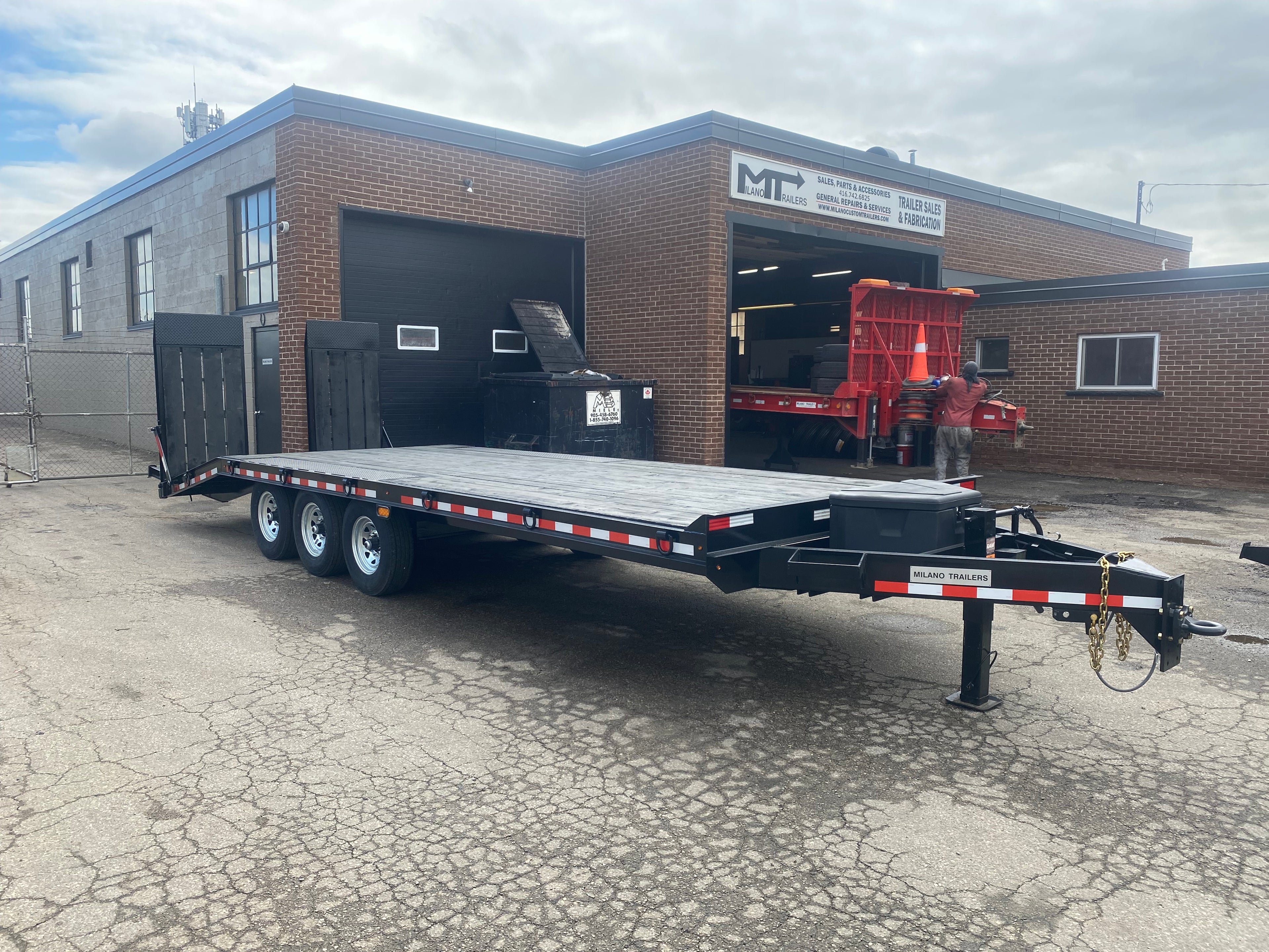 10 Ton Deck Over HD Single Wheel