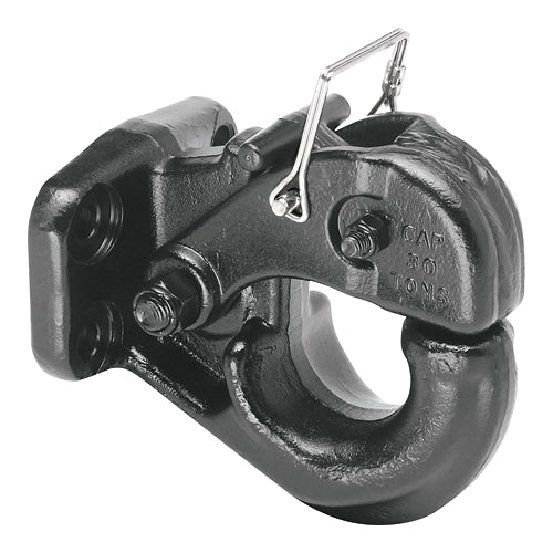 PINTLE HOOK 60,000 LBS W/ HARDWARE TONGUE WEIGHT: 14,000 LBS