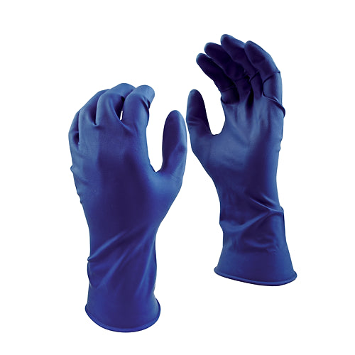 GREASE MONKEY 15 MIL BLUE LATEX GLOVES (50)