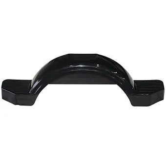 PLASTIC FENDER BLACK W/ STEP 14'' TIRE