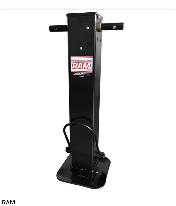 20K Ram Drop Leg Jack W/ Handle