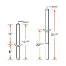 2K TOP/SIDE WIND A FRAME JACK