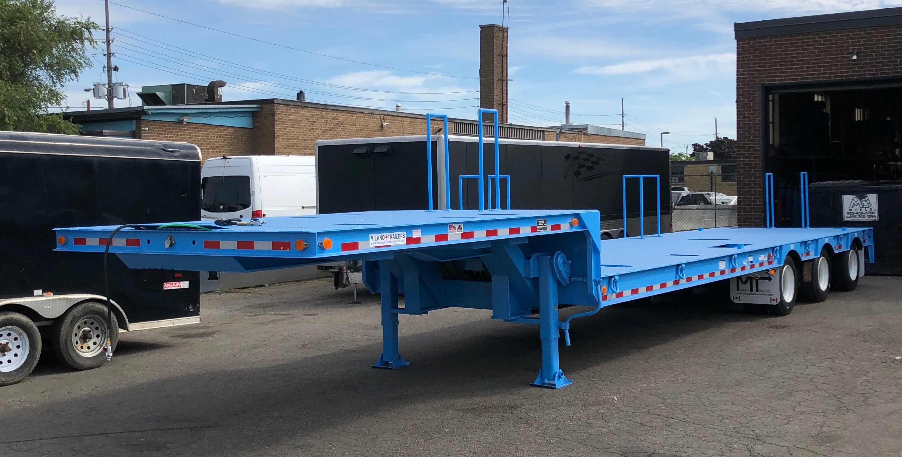 Step Deck Heavy Duty Trailer