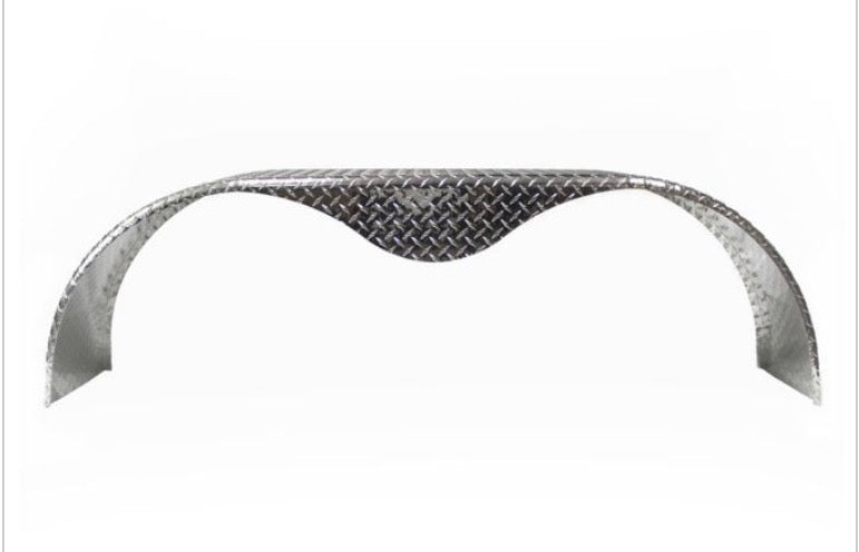 Aluminum Checker Tandem Trailer Fender