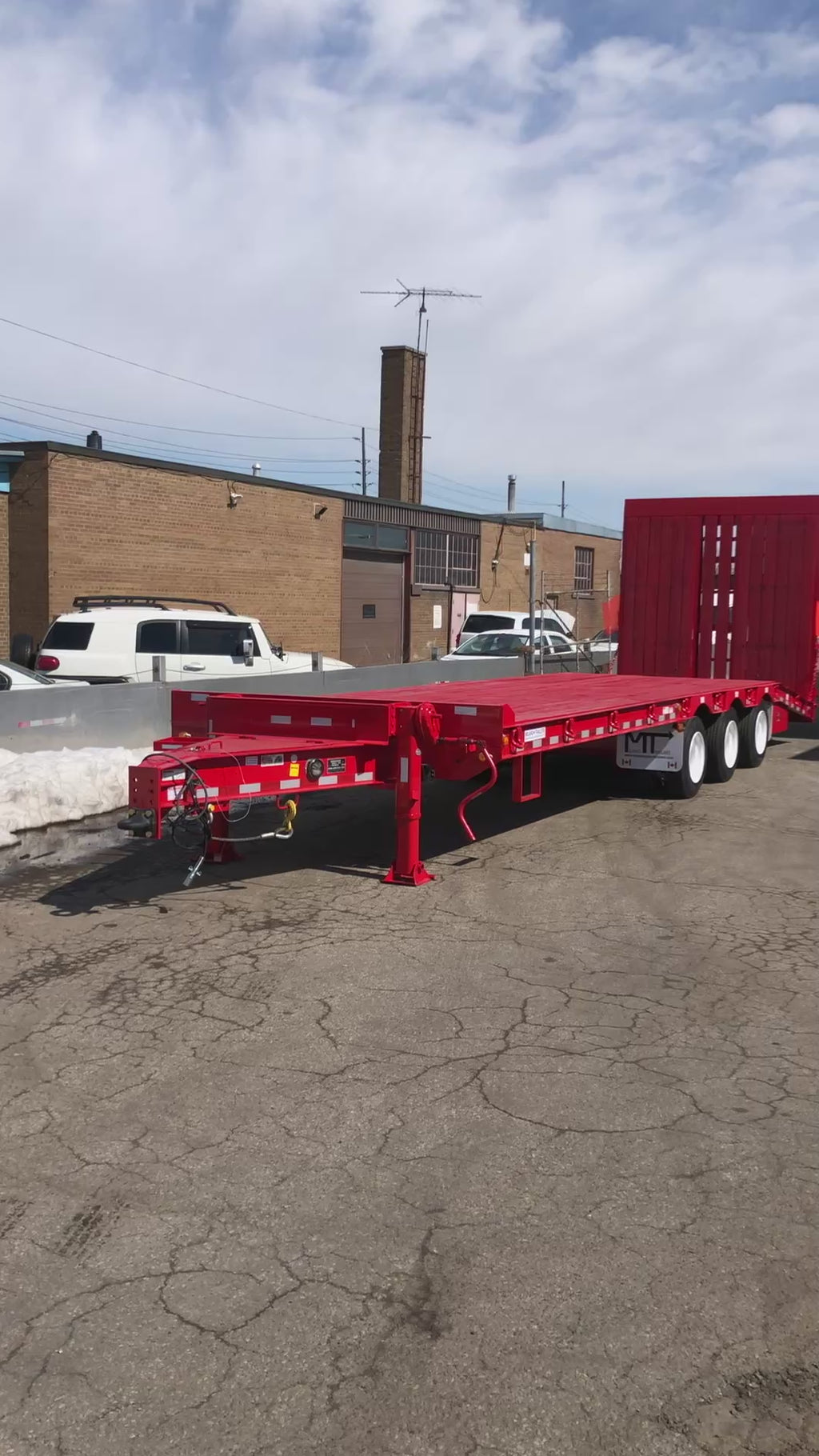 18 Ton Deckover Trailer