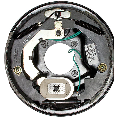 7K ELECTRIC BRAKE ASSEMBLY SELF ADJUSTING LEFT 12"X2"