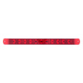 LED BAR TAIL LIGHT RED 11 DIODE STOP/TAIL/SIGNAL 17"X1-3/8"X1"