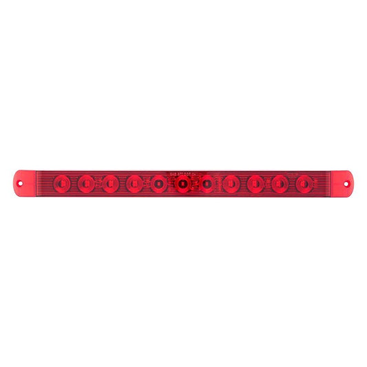 LED BAR TAIL LIGHT RED 11 DIODE STOP/TAIL/SIGNAL 17"X1-3/8"X1"