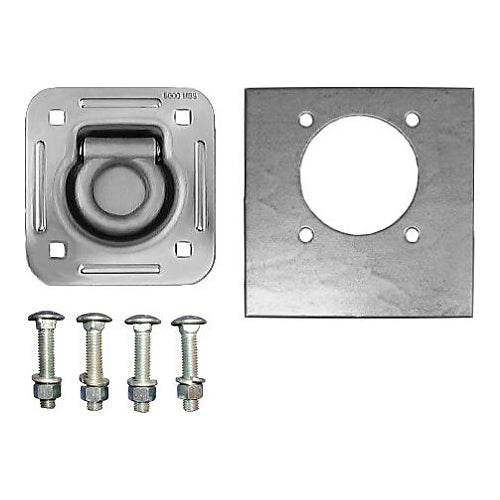 RECESSED TIE DOWN RING W/ HARDWARE CAPACITY: 5K LBS